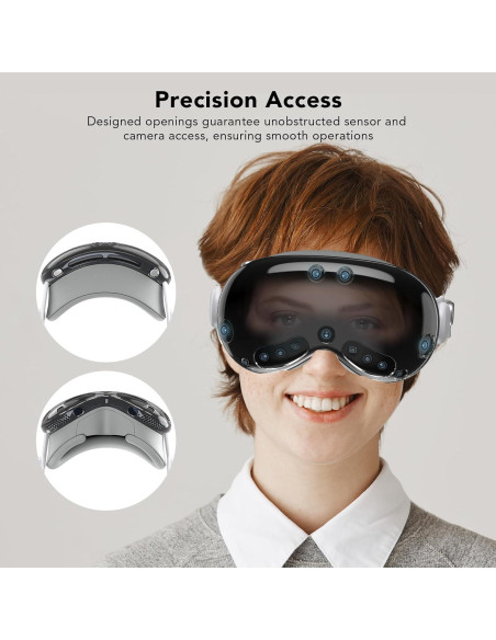 Funda Protectora TPU Transparente para Apple Vision Pro 2024