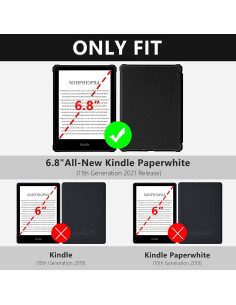 Funda FUWANG para Kindle Paperwhite 6.8" 11 Gen - Ligera y Delgada 2