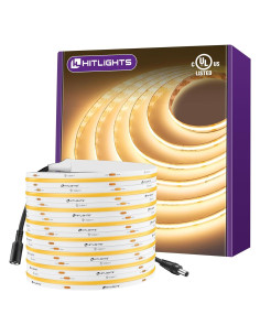 Cinta LED HitLights 5m 3000K Blanco Cálido 24V 2560 LEDs