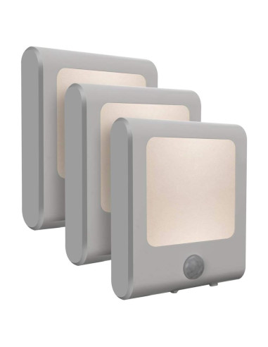 3 Pack Luz Nocturna LED Vintar con Sensor de Movimiento 0.5W