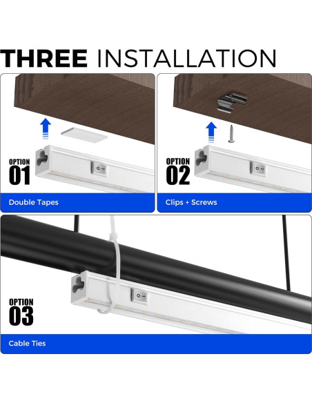 Luces de Cultivo LED Barrina T5 1ft Amarillo Espectro Completo - Paquete de 8