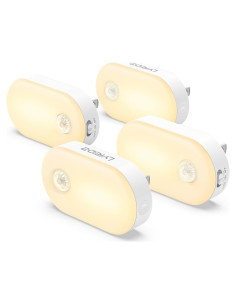 Luz Nocturna LED Lyridz con Sensor de Movimiento 4 Unidades