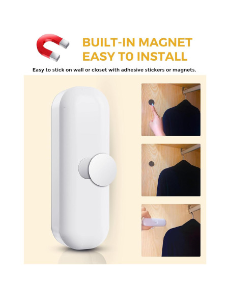 Luz Nocturna LED con Sensor de Movimiento LOHAS - 2 Piezas