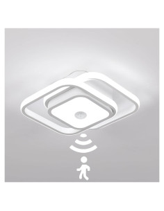 Luz de Techo LED EIDEARAY 36W 6000K con Sensor de Movimiento