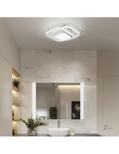 Luz de Techo LED EIDEARAY 36W 6000K con Sensor de Movimiento