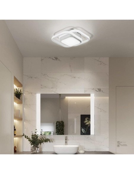 Luz de Techo LED EIDEARAY 36W 6000K con Sensor de Movimiento