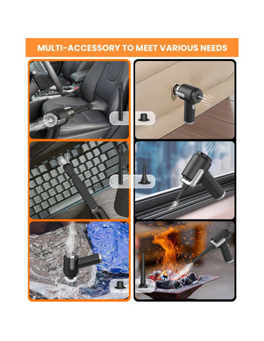 Aspiradora de Mano Inalámbrica Jkaoclever ORD-2302 15000Pa