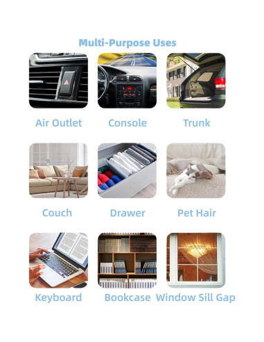 Aspiradora de Mano Inalámbrica Zannful Mini 50W HEPA 0.30kg