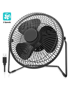 Ventilador de Escritorio USB EasyAcc 22.86 cm Ultra-silencioso