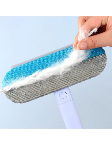 Removedor de Pelo de Mascota 4 en 1 Genérico Azul - Limpieza Eficiente