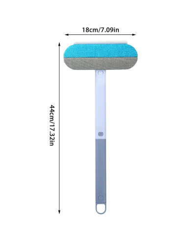 Removedor de Pelo de Mascota 4 en 1 Genérico Azul - Limpieza Eficiente