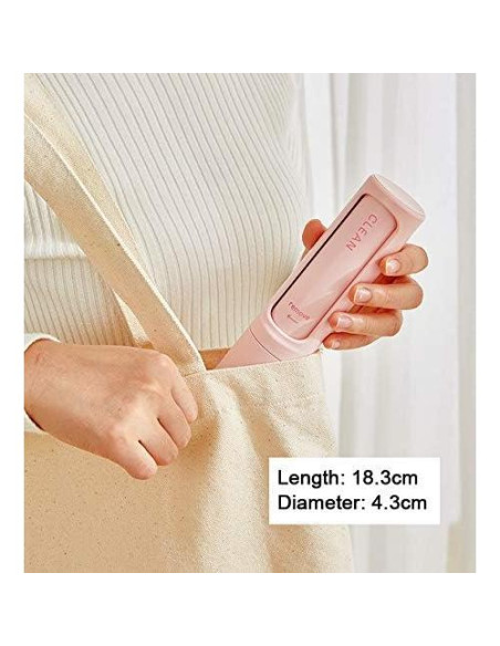 Cepillo Removedor de Pelo de Mascotas Lionic Reutilizable Azul