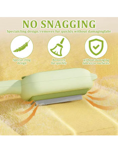 Rodillo de Pelusa Reutilizable PKRFCJ Verde 22.5x6.3 cm 2