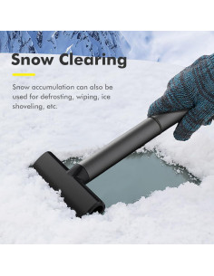 Raspador de Hielo 2 en 1 XTryfun con Limpiaparabrisas 360 2