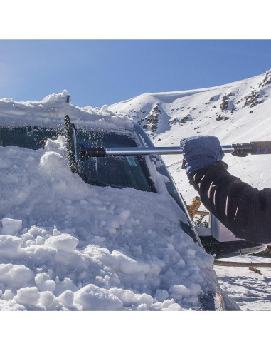 Escobilla de Nieve SubZero 80037 152.4 cm con Raspador de Hielo