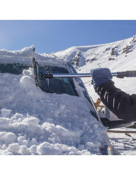 Escobilla de Nieve SubZero 80037 152.4 cm con Raspador de Hielo