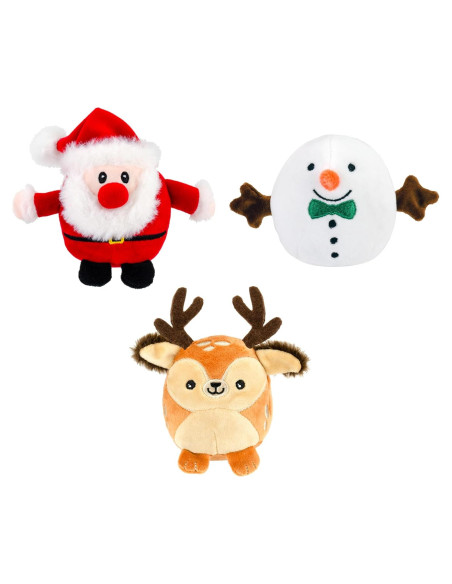 Juguete de Peluche para Perros Giftable World Navidad 8,89 cm