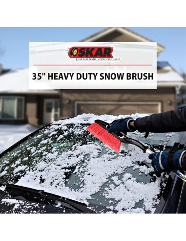 Cepillo de Nieve Koolatron OHD35P1 88.9cm con Raspador