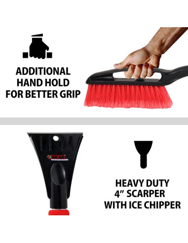 Cepillo de Nieve Koolatron OHD35P1 88.9cm con Raspador