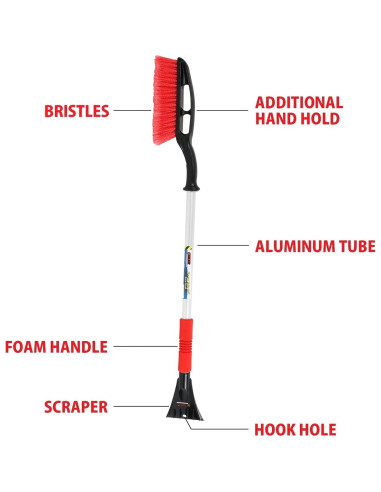 Cepillo de Nieve Koolatron OHD35P1 88.9cm con Raspador