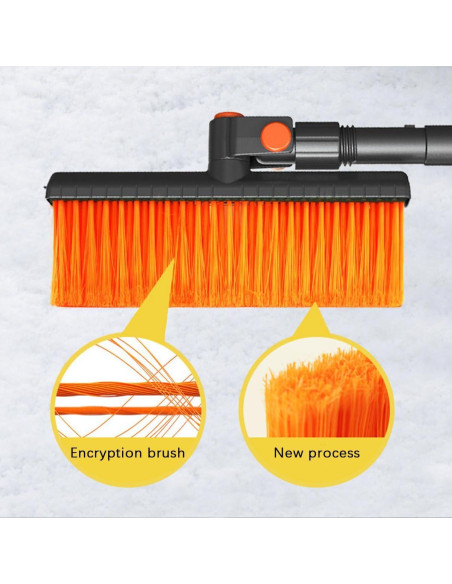 Raspador de Hielo para Automóvil Osilly 94 cm Extensible 3 en 1