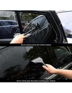 Raspador de Ventanas EHDIS 5" Goma y Mango Ergonómico 2