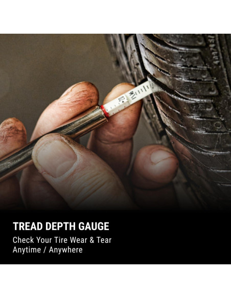 Medidor de Presión de Neumáticos Milton S-920 con Profundidad