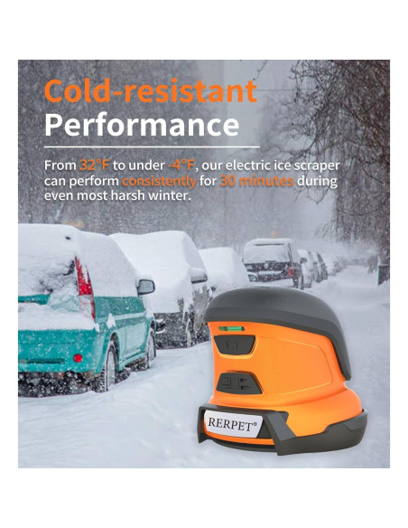 Raspador de Hielo Eléctrico RERPET AD-04349-O 4400mAh