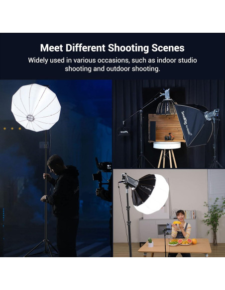 Soporte de Luz SmallRig RA-S280A 280cm Ajustable con Amortiguación