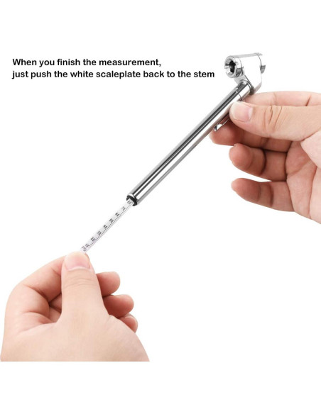 Medidor de Presión de Neumáticos CZC AUTO 10-120 PSI Doble Cabeza