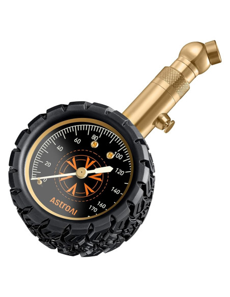 Medidor de Presión de Neumáticos AstroAI 6-1170 kPa, Dial 2"