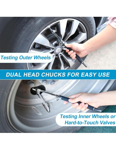 Manómetro de Neumáticos WNCGC GL-1306A 10-150 PSI