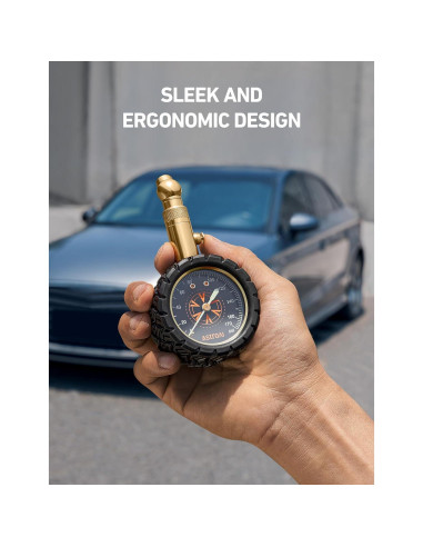 Medidor de Presión de Neumáticos AstroAI 6-1170 kPa, Dial 2"