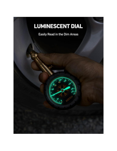 Medidor de Presión de Neumáticos AstroAI 6-1170 kPa, Dial 2"