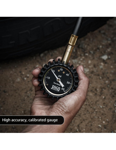 Desinflador de Neumáticos JACO RapidFlow con Medidor 0-4.1 Bar