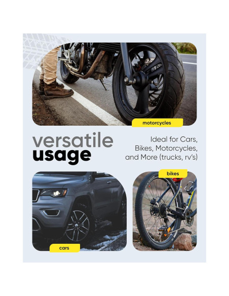 Medidor Digital de Presión de Neumáticos Gerchway 200 PSI