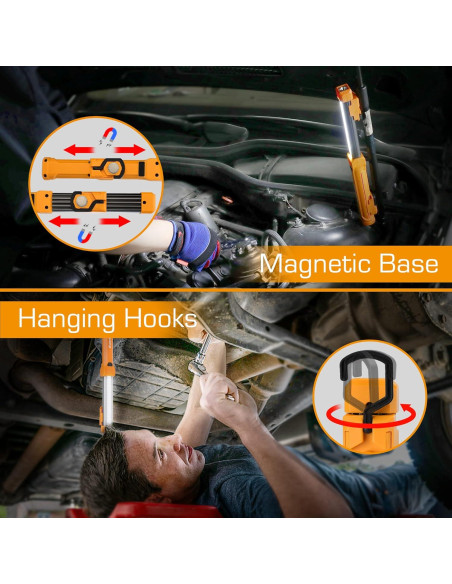 Luz de Trabajo LED EverBrite 1000LM Recargable 2 Pzas