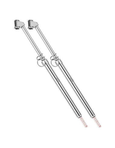 Medidor de Presión de Neumáticos Doble Cabeza UNCO - 2 Piezas, 0.69-10.34 bar