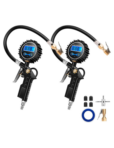 Inflador de Neumáticos Digital SPECSTAR 250 PSI con Manómetro