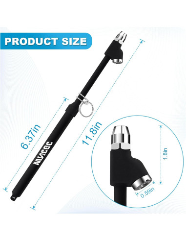 Manómetro de presión neumáticos WNCGC 10-150 PSI 30.48 cm