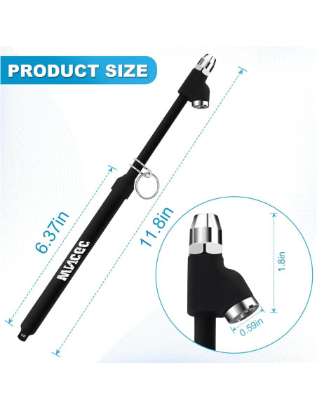 Manómetro de presión neumáticos WNCGC 10-150 PSI 30.48 cm