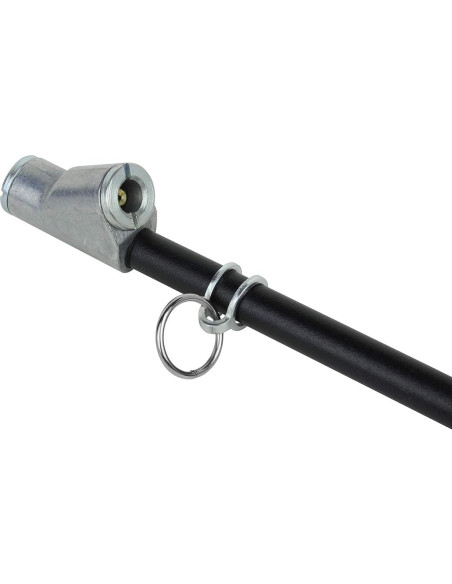 Medidor de Neumáticos Milton 986BLK Doble Pie 10-160 PSI