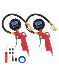 Inflador Digital de Neumáticos FOVAL con Manómetro 250 PSI