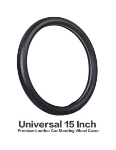 Cubierta de Volante VARGTR DKFXPT001 37-38 cm Cuero Antideslizante 2