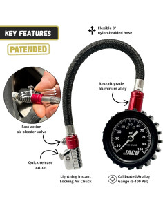 Medidor de Presión de Neumáticos JACO ElitePro-X 100 PSI 2