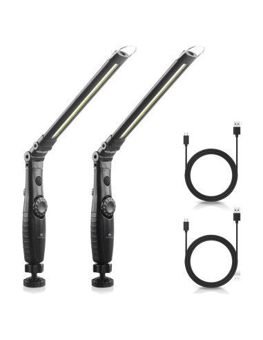 Luz de Trabajo LED Dr. Prepare 700 Lúmenes Plegable 2 Paquete