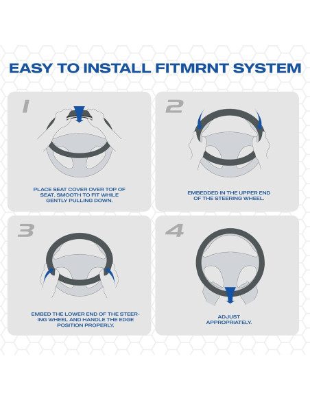 Cubierta de Volante Skechers de Cuero Microfibra 37-38 cm Negra