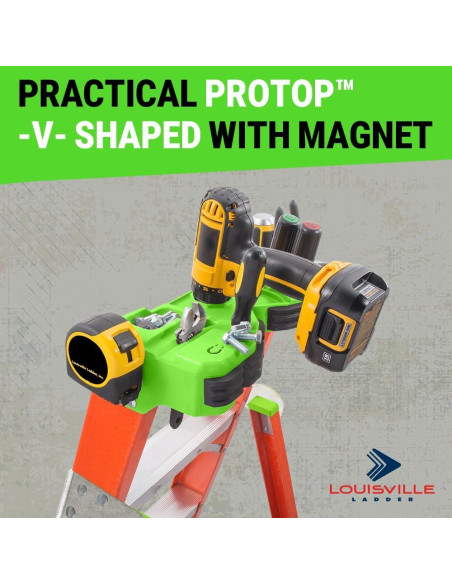 Escalera de paso Louisville FXS1508 2 en 1 243,84 cm 300 kg