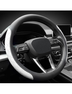 Cubierta de Volante de Cuero Nappa LKWLIKEI F42 37-38.5 cm 2