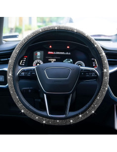 Cubierta de Volante Limsas Brillante con Rhinestones 36-38 cm 2